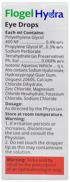 Flogel Hydra Eye Drops 10ml