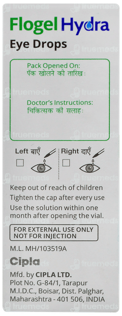 Flogel Hydra Eye Drops 10ml