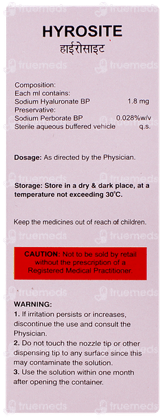Hyrosite Eye Drops 10ml
