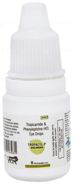 Tropacyl P Eye Drops 5ml