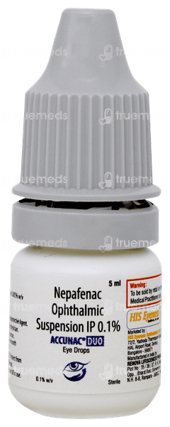 Accunac Duo Eye Drops 5ml