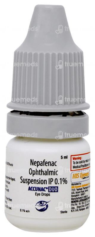 Accunac Duo Eye Drops 5ml