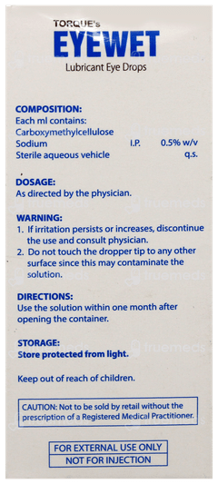 Eye Wet Eye Drops 10ml
