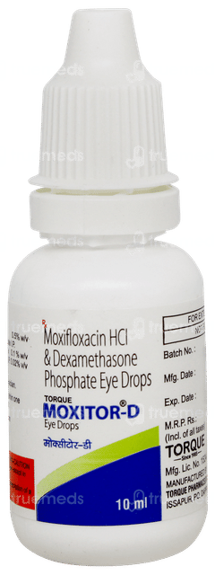 Moxitor D Eye Drops 10ml