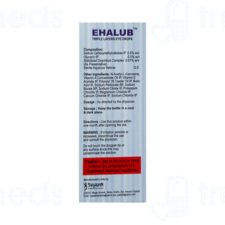 Ehalub Eye Drops 10ml