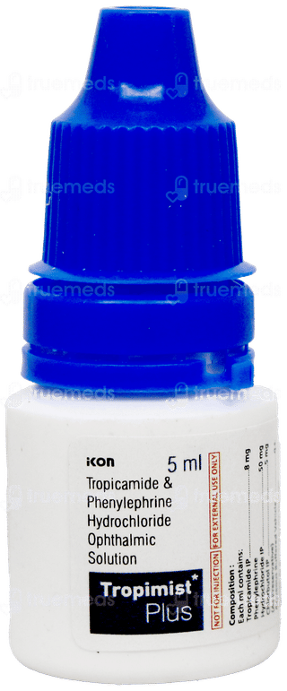Tropimist Plus Ophthalmic Solution 5Ml