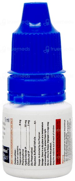 Tropimist Plus Ophthalmic Solution 5Ml