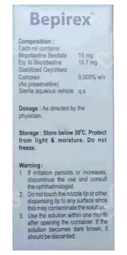 Bepirex Eye Drops 5Ml