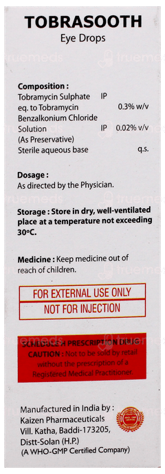 Tobrasooth Eye Drops 10Ml Tobrasooth Eye Drops 10Ml