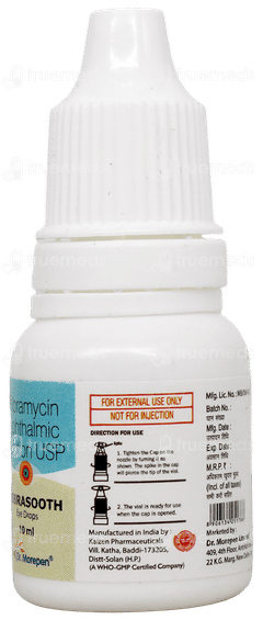 Tobrasooth Eye Drops 10Ml Tobrasooth Eye Drops 10Ml