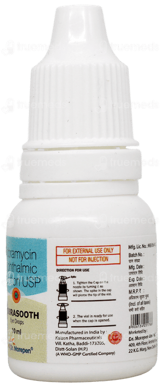 Tobrasooth Eye Drops 10Ml