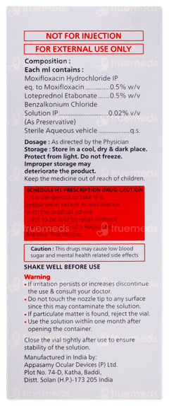 Moxivion L Ophthalmic Solution 5ml Moxivion L Ophthalmic Solution 5ml