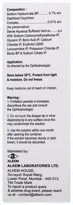 Hysodew Eye Drops 10ml Hysodew Eye Drops 10ml