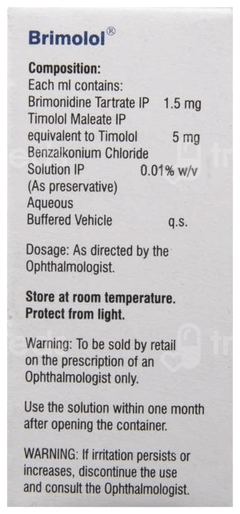 Brimonol Eye Drops 5Ml