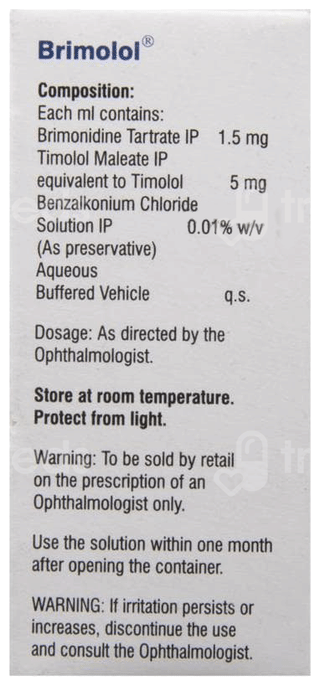 Brimonol Eye Drops 5Ml
