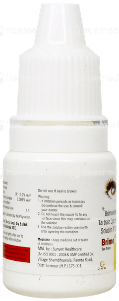 Brimonol Eye Drops 5Ml