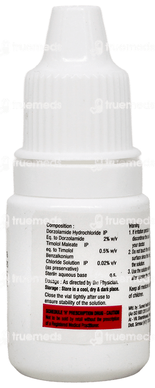 Dorzonol T Eye Drops 5Ml
