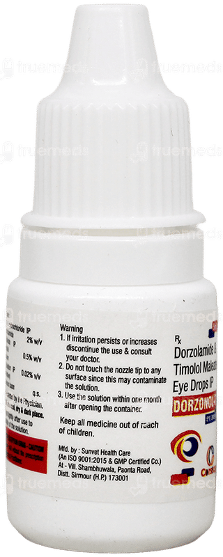 Dorzonol T Eye Drops 5Ml