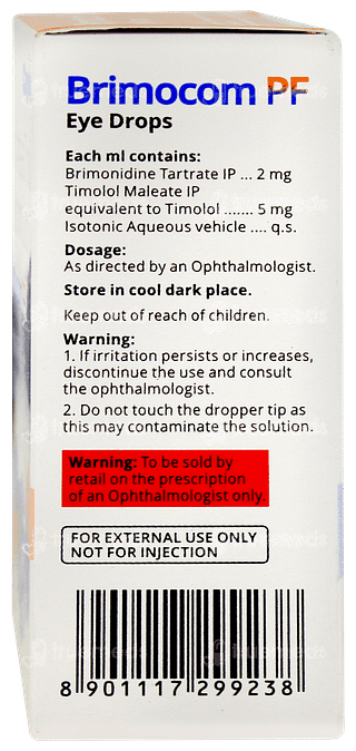 Brimocom Pf Eye Drops 5ml