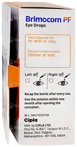Brimocom Pf Eye Drops 5ml