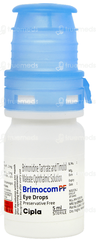 Brimocom Pf Eye Drops 5ml