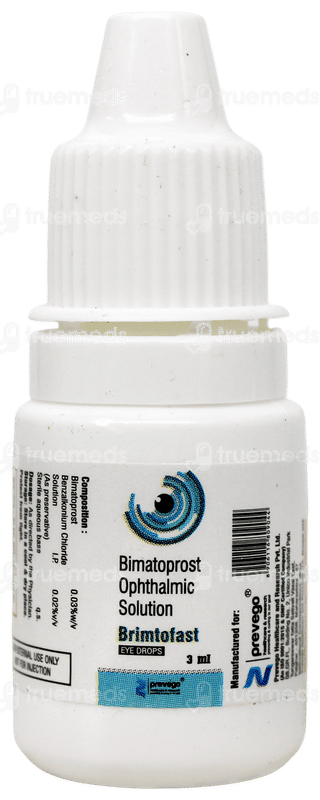 Brimtofast Eye Drops 3Ml