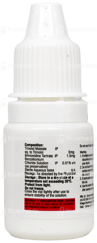 Brimonol T Eye Drops 5Ml