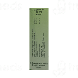 Dr Reckeweg Cineraria Maritima Eye Drops 10ml