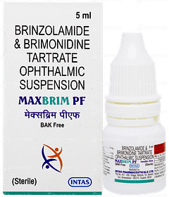 Maxbrim Pf Bak Free Ophthalmic Suspension 5ml
