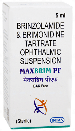 Maxbrim Pf Bak Free Ophthalmic Suspension 5ml