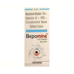 Bepomine Bak Free Eye Drops 5ml