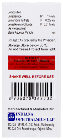 Brinzy B Eye Drops 5ml Brinzy B Eye Drops 5ml