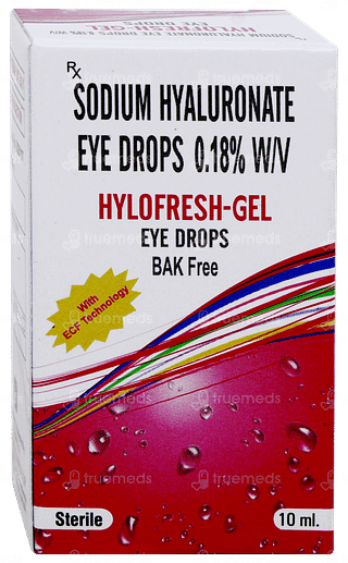 Hylofresh Gel Eye Drops 10ml