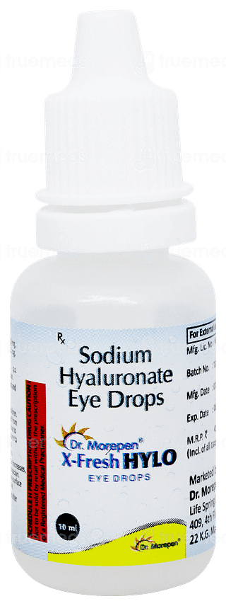 X Fresh Hylo Eye Drops 10ml