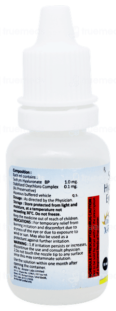 X Fresh Hylo Eye Drops 10ml