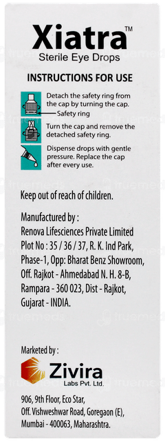 Xiatra Eye Drops 3ml