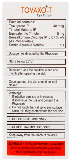 Tovaxo T Eye Drops 3ml