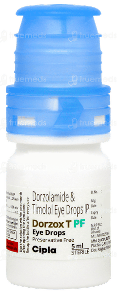 Dorzox T Pf Eye Drops 5ml Dorzox T Pf Eye Drops 5ml
