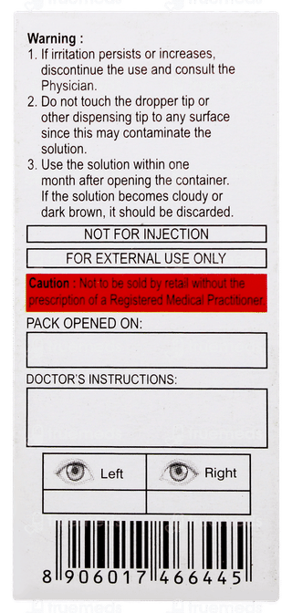 T Bet Z Eye Drops 3ml