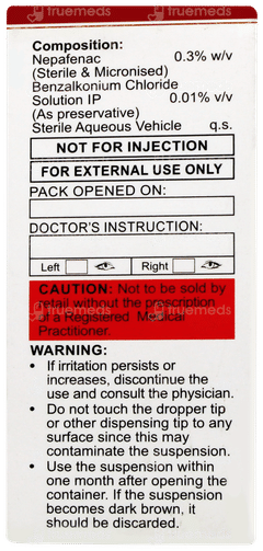 Nepa Od Ophthalmic Suspension 3ml