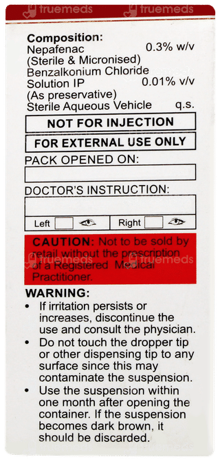Nepa Od Ophthalmic Suspension 3ml