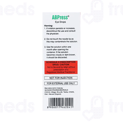 Abpress 5ml Twin Pack Eye Drops
