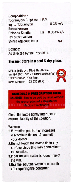 Tobros Eye Drops 5ml