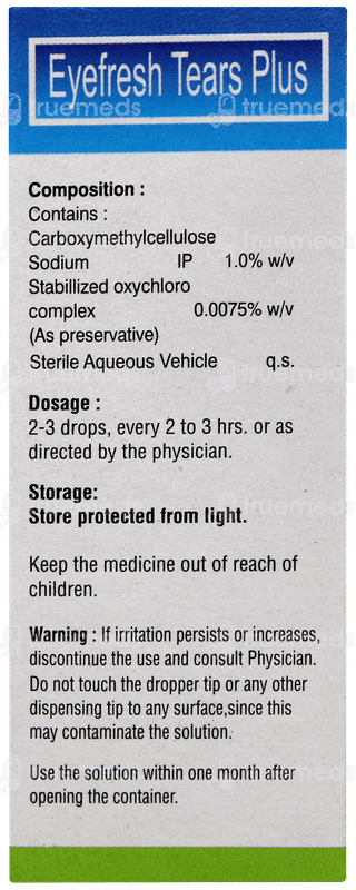 Eyefresh Tears Plus Eye Drops 10ml