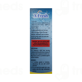 X Fresh Eye Drops 10ml