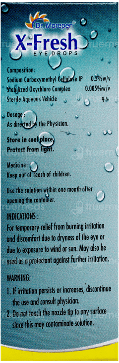 X Fresh Eye Drops 10Ml X Fresh Eye Drops 10Ml