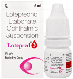 Lotepred 1% Eye Drops 5ml
