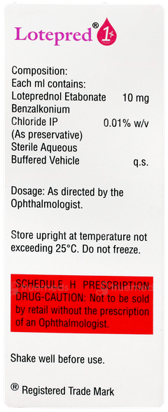 Lotepred 1% Eye Drops 5ml
