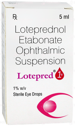 Lotepred 1% Eye Drops 5ml