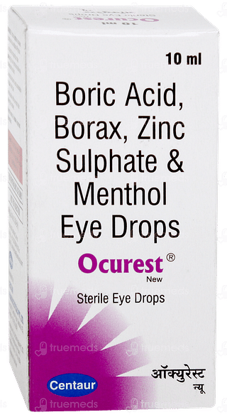 Ocurest New Eye Drops 10ml